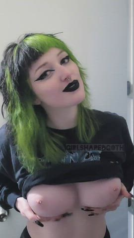 Your goth girlfriend trying to cheer you up after a long day