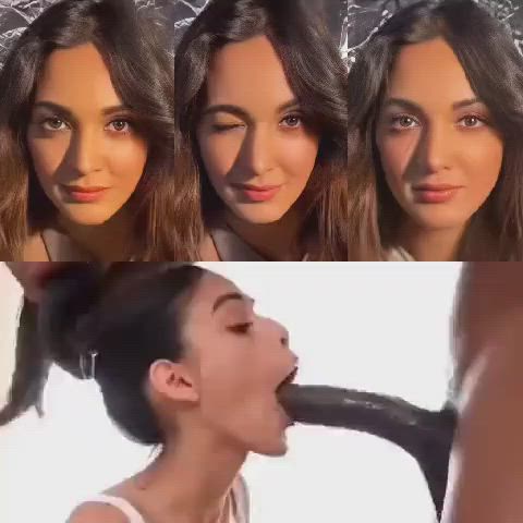 Kiara advani hot blowjob Desi Face Fuck