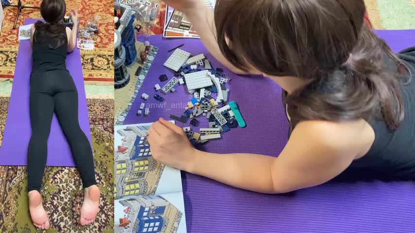 Fucked while building Lego