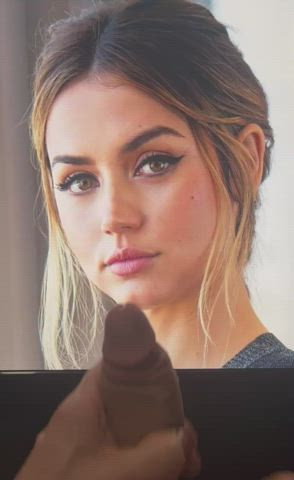 ana de armas cumshot tribute gif