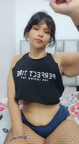 Big Tits Latina Small Nipples gif