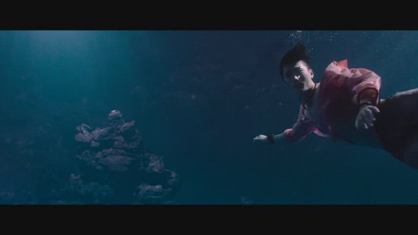 Cinema Couple Underwater gif