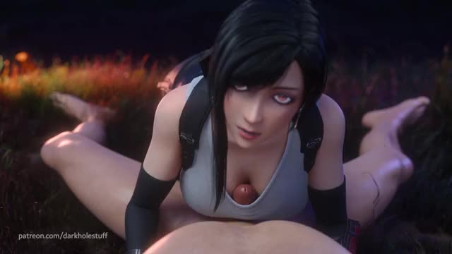 434017 - 3D Animated Blender Final_Fantasy_(series) Sound Tifa_Lockhart darkhole