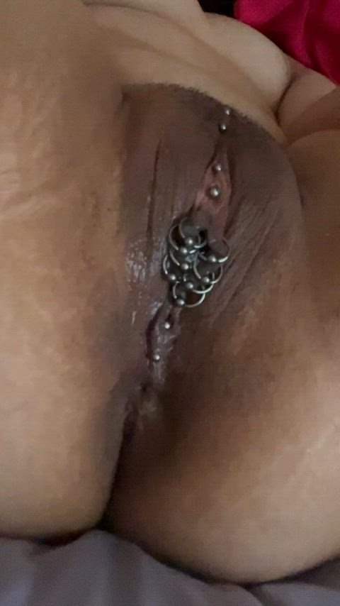 dildo pierced pussy pierced pussy gif