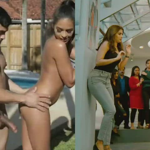 Bollywood Desi Indian Standing Doggy gif