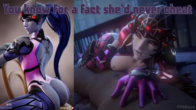 she'd never cheat (widow)