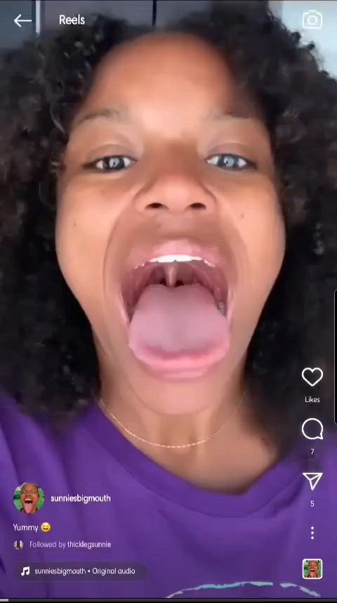 ahegao ebony facial joi long tongue onlyfans facials gif