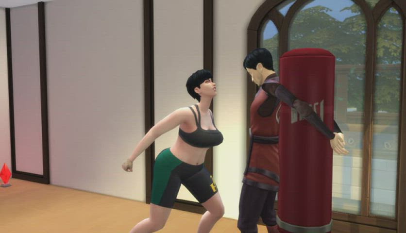 ass domination dominatrix face slapping femdom punishment rough slave gif