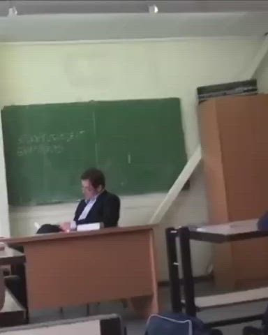 in class sucking