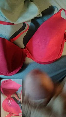 Wifes 38D bra, a nice feeling!