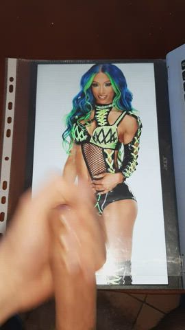 Sasha Banks cum tribute