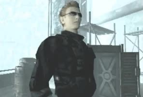 wesker face palm