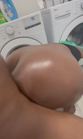 bbc big ass big dick booty bull doggystyle ebony laundry room mom gif