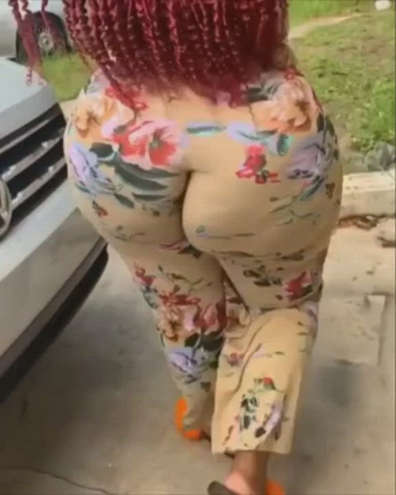 Ass BBW Booty Thick gif