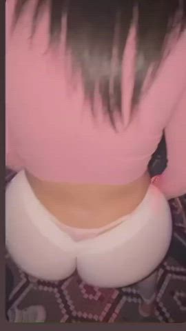 big ass booty bubble butt latina shaking thong twerking gif