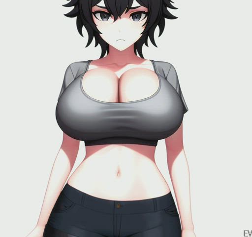 animation anime big tits cartoon gif