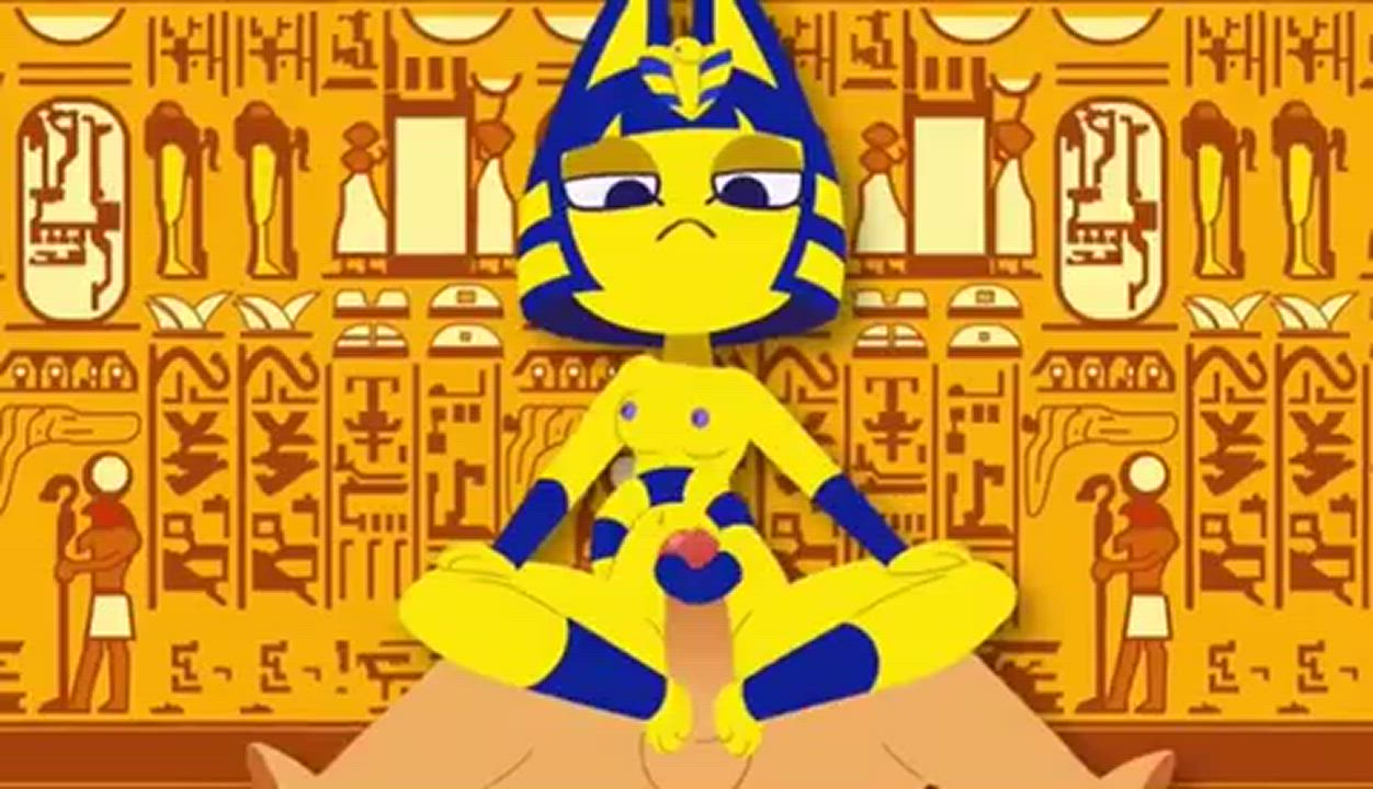 Animation Egyptian Face Fuck gif