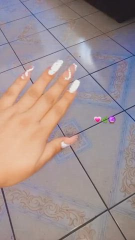 beauty dior lovely lilith nails gif