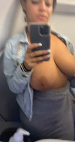 Mile-high Titty Selfie [OC]