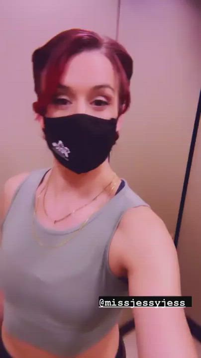 Boobs Fitness Muscular Girl gif