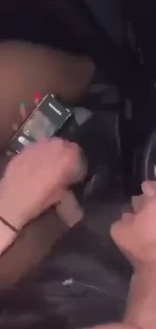 bbc blowjob car cheating gif