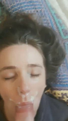 cum cumshot facial gif