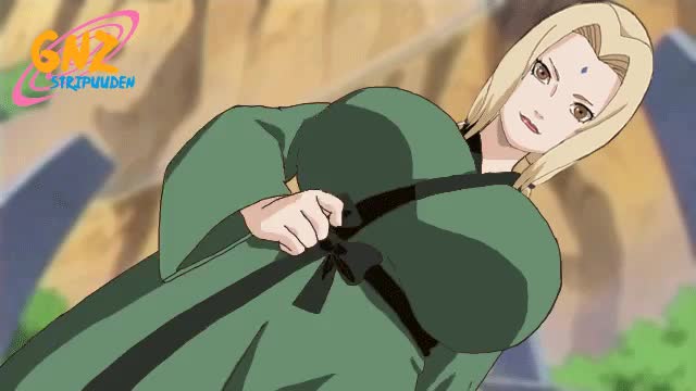 Tsunade Showing You Her Goods