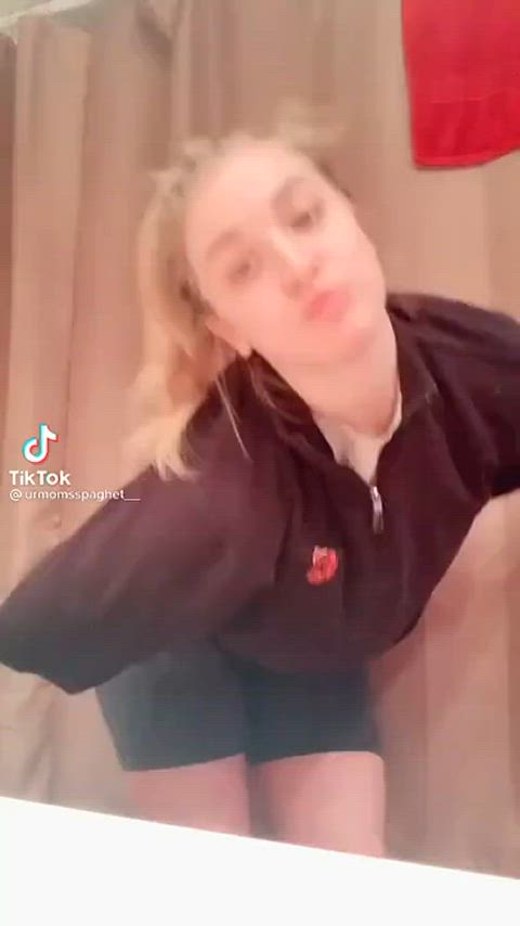 18 years old boobs girls pretty sensual sex smile teen teens tiktok gif