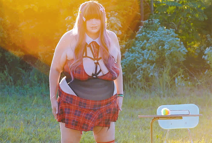 bbw barely legal brunette chubby outdoor ssbbw school schoolgirl teen teens gif