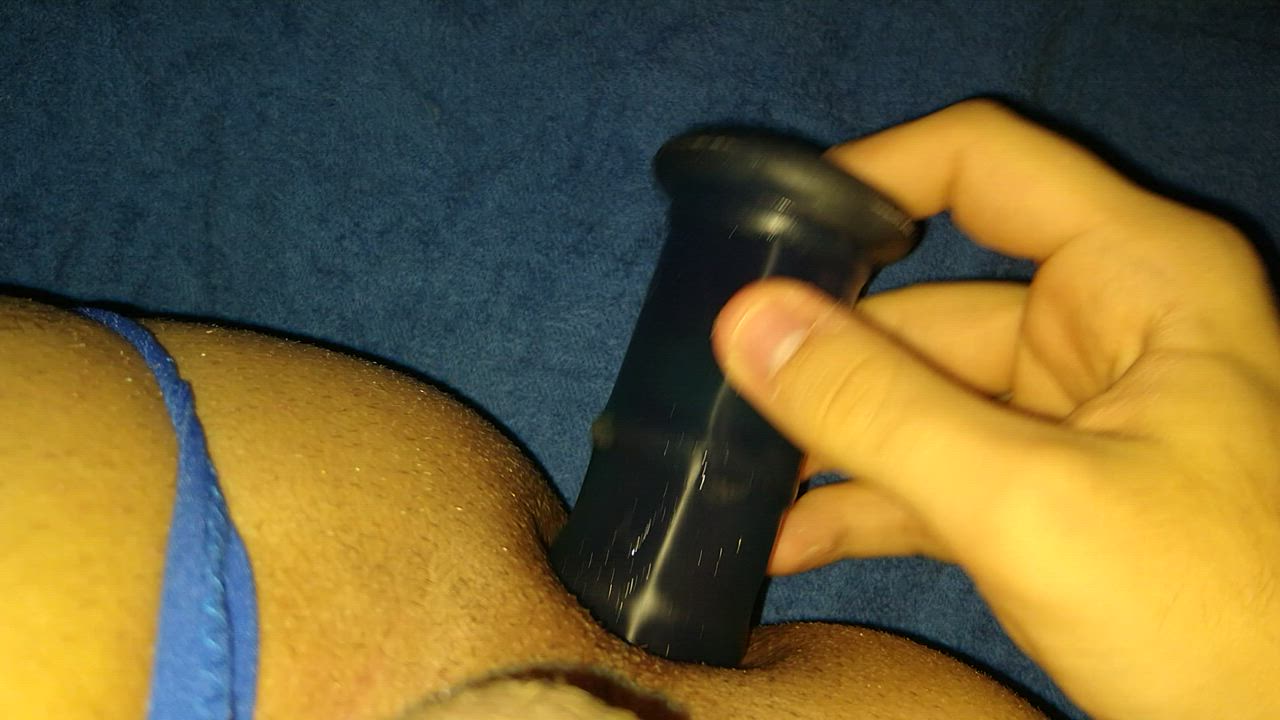 My mom's dildo feels so nice