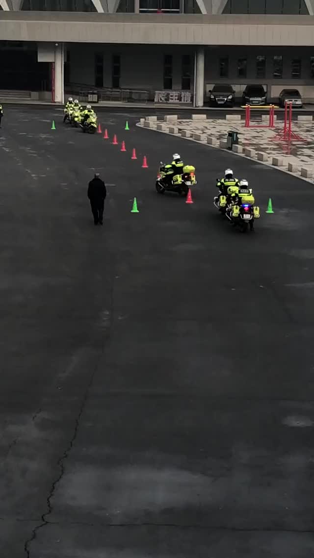 Traffic police training