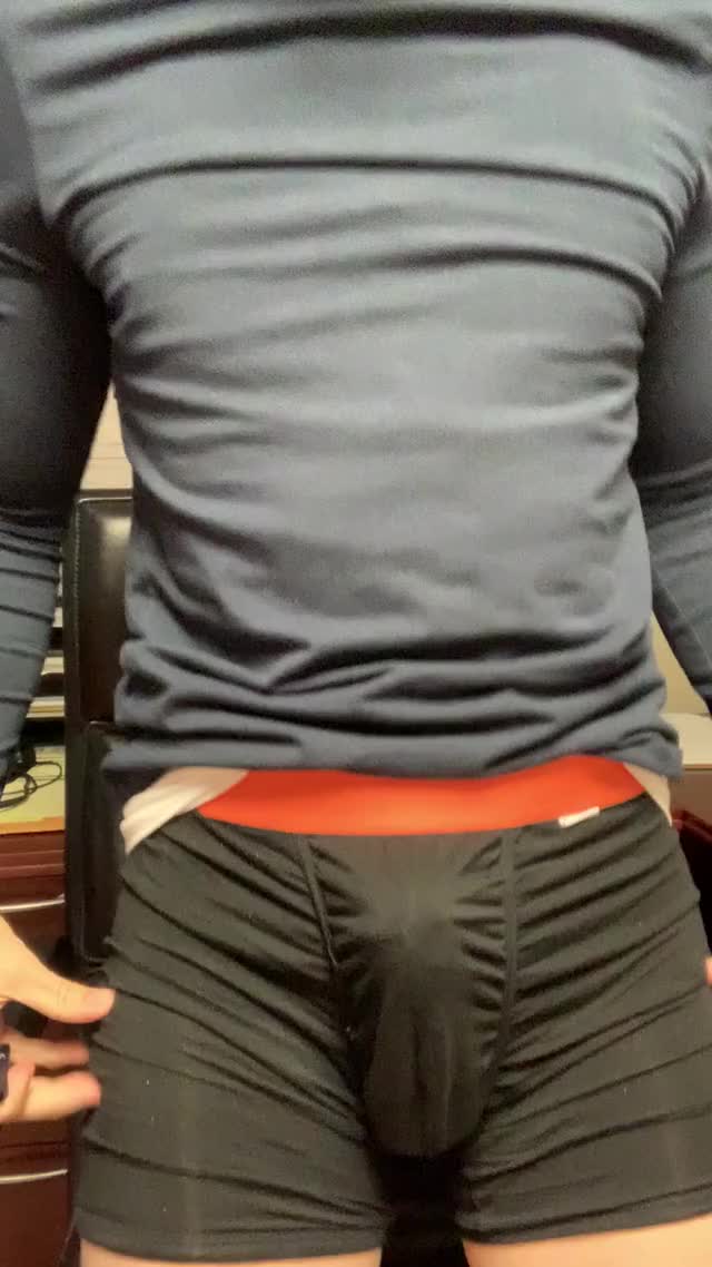 Just some dick in a mock turtleneck jerking off