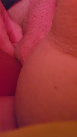 clit rubbing close up pussy gif