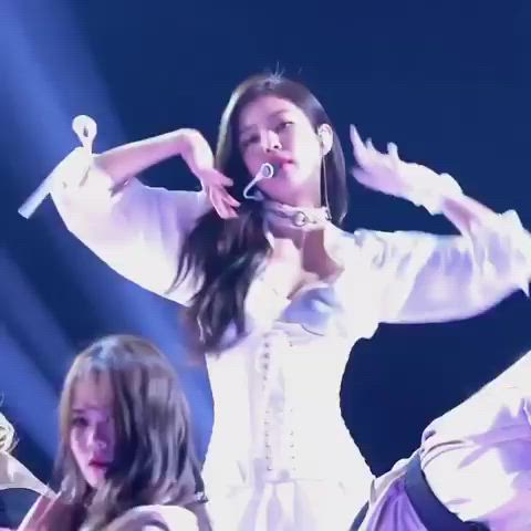 I like how you dance Jennie like fuck I wanna rip that dress off and pound hard in