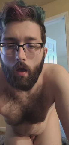 butt plug chastity gay slave gif