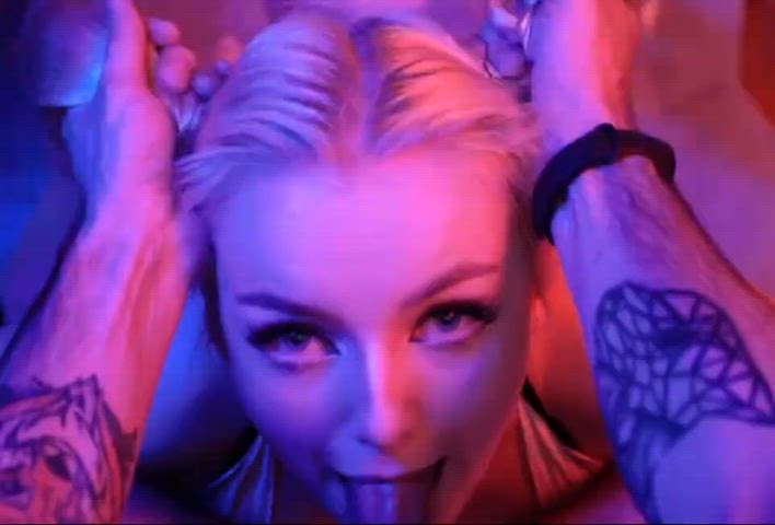 deepthroat eye contact face fuck pov pigtails sloppy submissive throat fuck teenanna