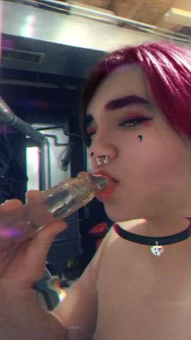 Daddy Dildo Femboy gif