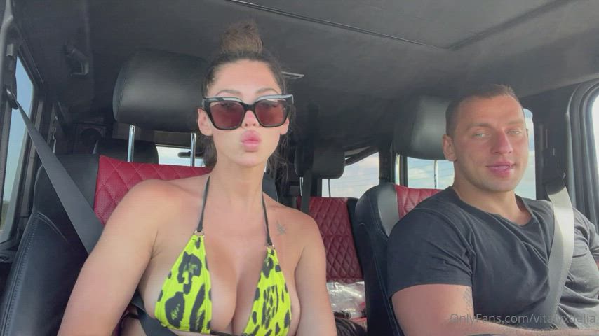 bikini boobs tits gif