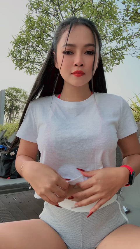 amateur asian babe boobs bra cleavage onlyfans petite tease tits amateur-girls legal-teens