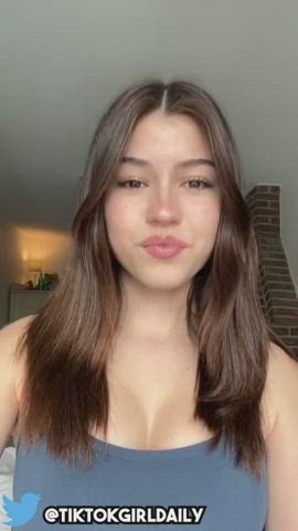 18 years old amateur braces cute onlyfans teen tiktok gif