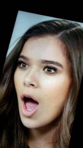 ejaculation hailee steinfeld tribute gif