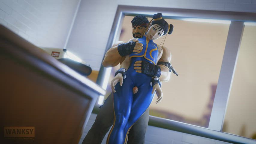 Chun-Li x Ryu (Wankys)