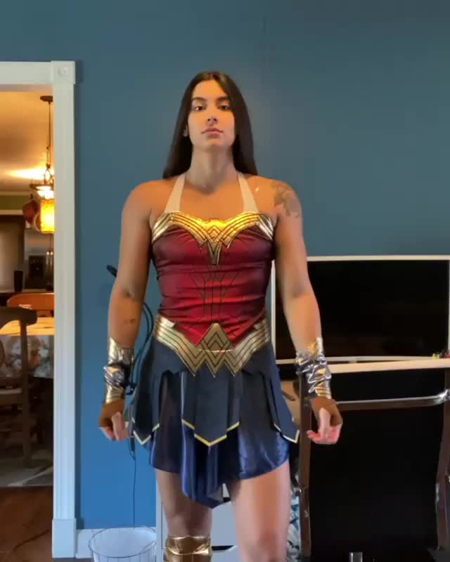 Jessica Guinan as Wonder Woman