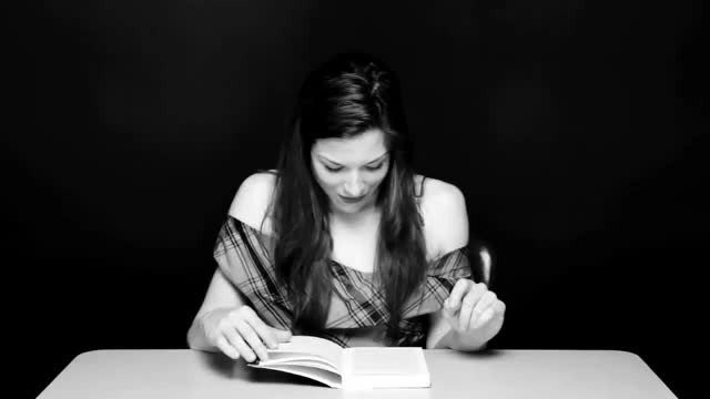 Hysterical Literature - Stoya Cumming While Reading
