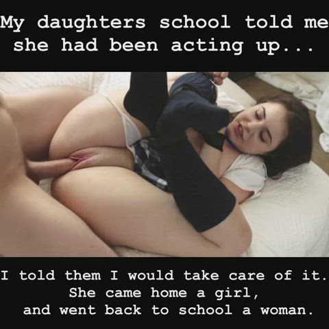 (F/D) Daughter needs a lesson in maturity.