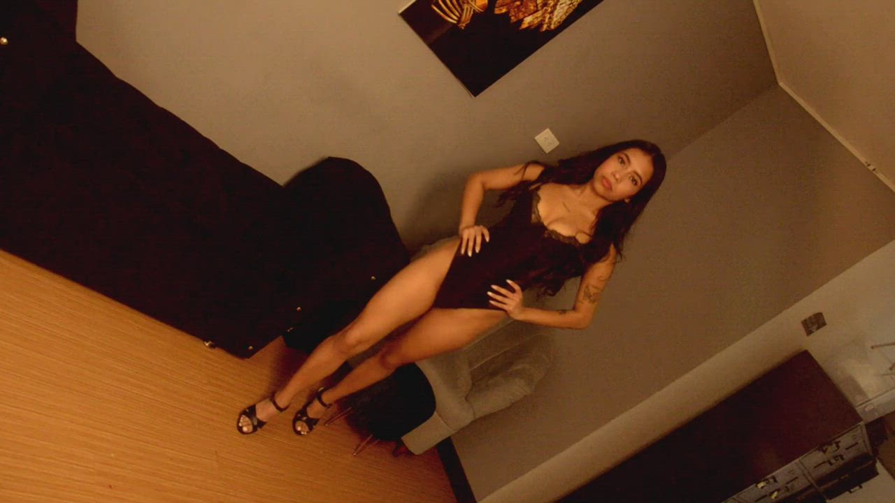 Brunette Petite Sensual gif