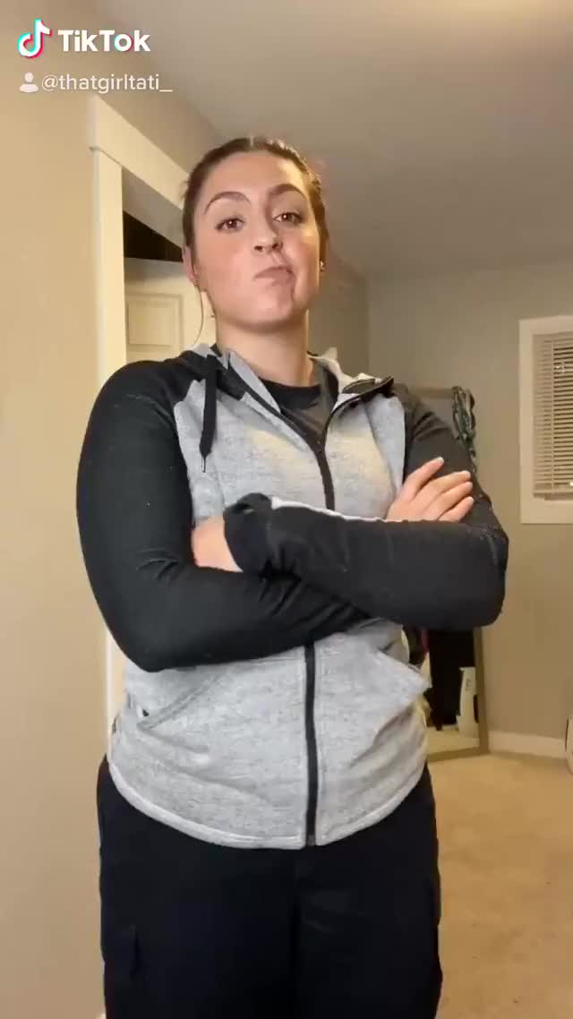 Naked TikTok - Her first naughty tiktok ?