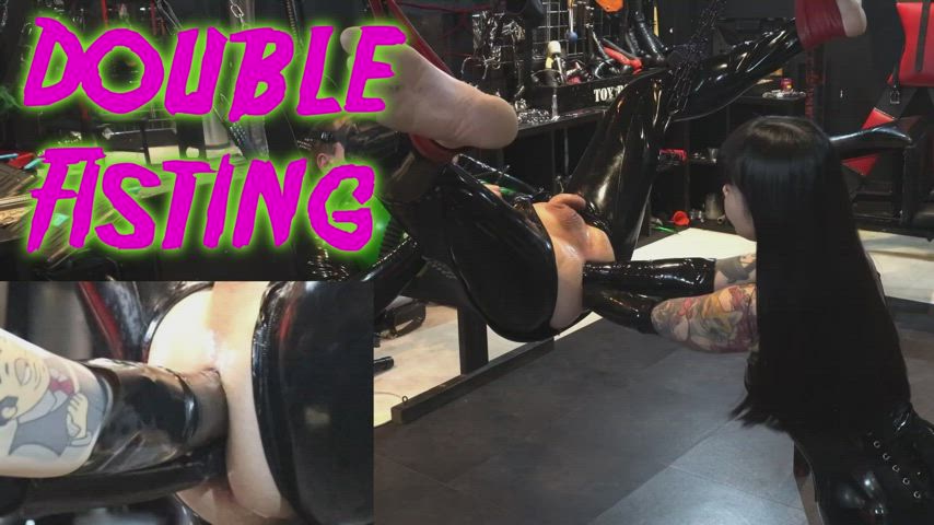 Double anal fisting with Maz Morbid and Mistress Patricia. See profile for links
