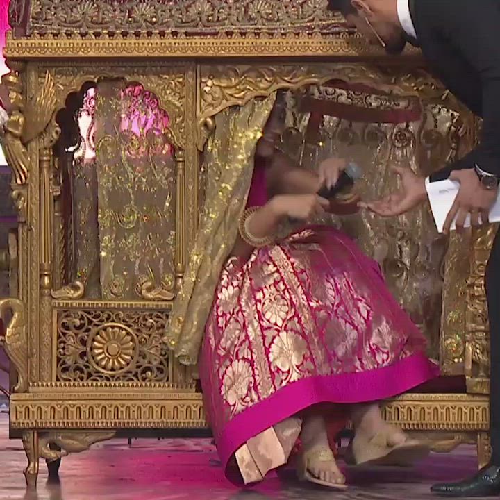 Bollywood Cleavage Pink gif