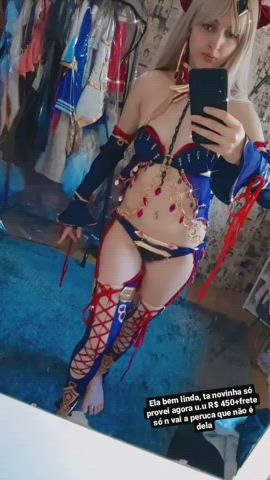 Amateur Cosplay NSFW gif